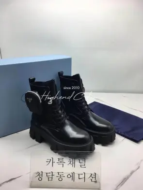 프라다 앵클부츠