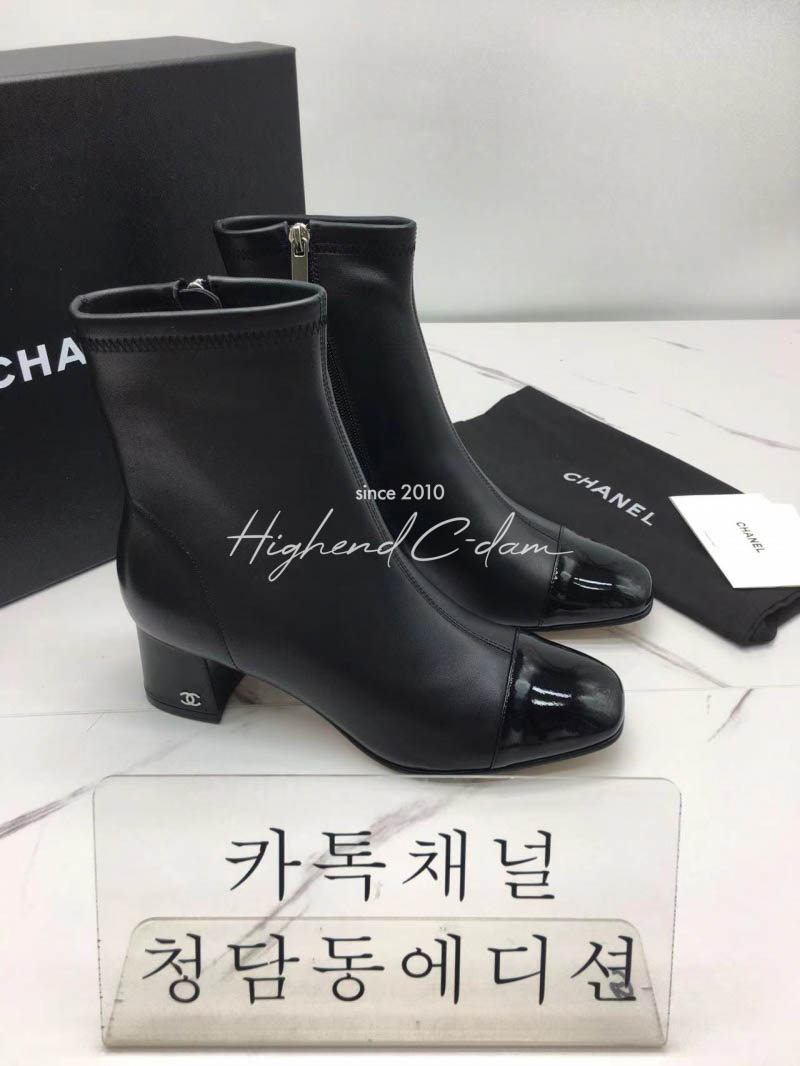 샤넬 앵클부츠힐 (3COLOR)