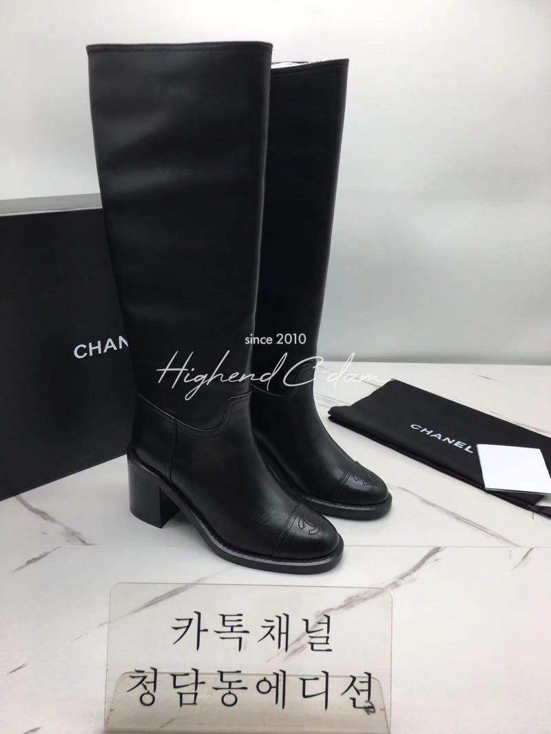 샤넬 롱부츠 굽 9CM