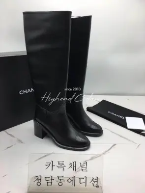 샤넬 롱부츠 굽 9CM