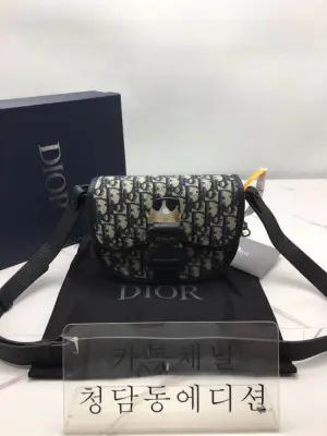 디올 CD 오블리크 갤롭 메신저백