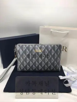디올 다이아몬드 CD 클러치백 (26.5cm / 30cm)