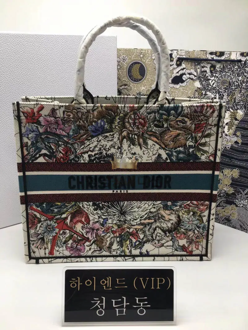 디올 북토트백 라지