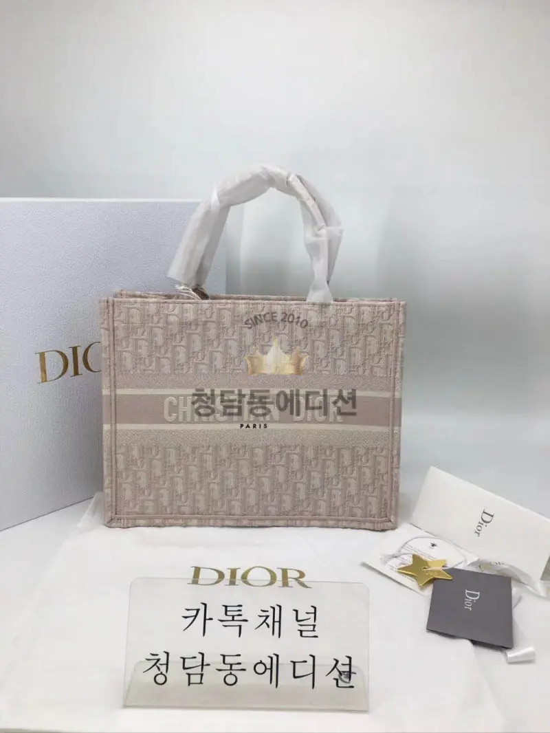 디올 북토트백 미디움