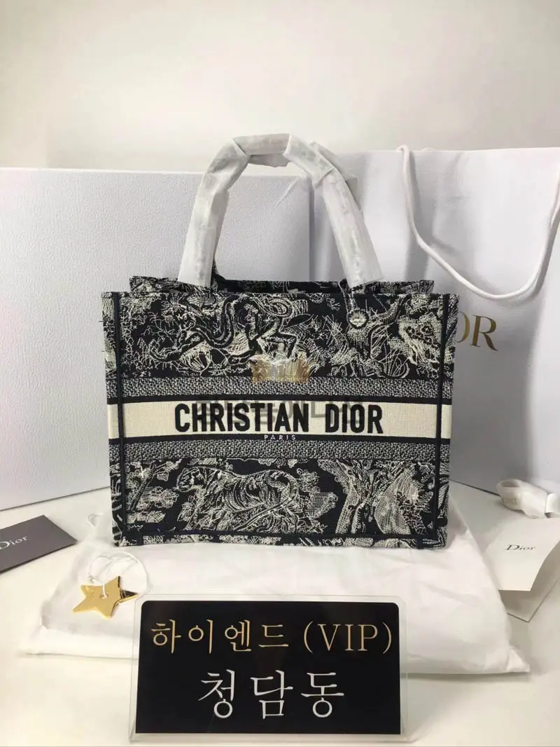 디올 북토트백 미디움