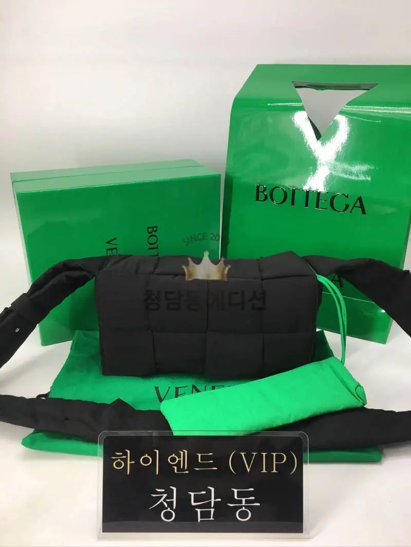 보테가베네타 패딩 테크 카세트백 (내부 패러킷컬러)