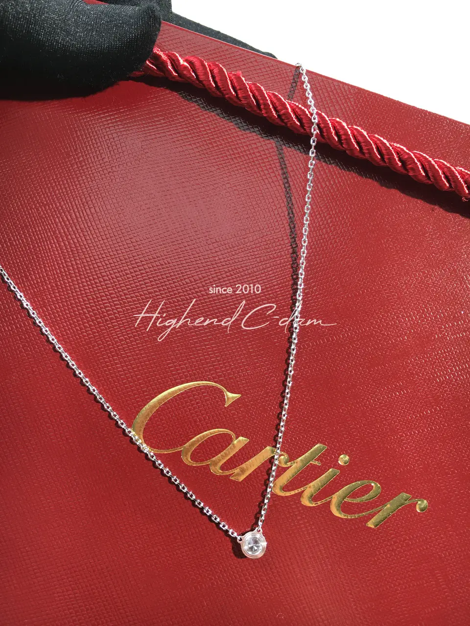 까르띠에 cartier 다무르 목걸이 (3COLOR) (라지 사이즈)
