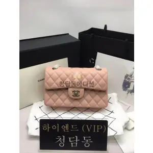 샤넬 클래식 숄더백 스몰 샴페인골드