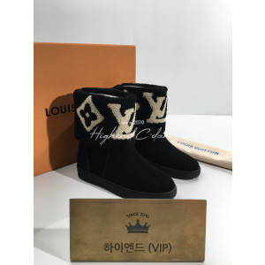 루이비통 lv 스노우드롭 플랫 앵글부츠