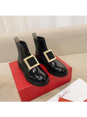 로저비비에 비브레인저스 메탈 버클 첼시부츠