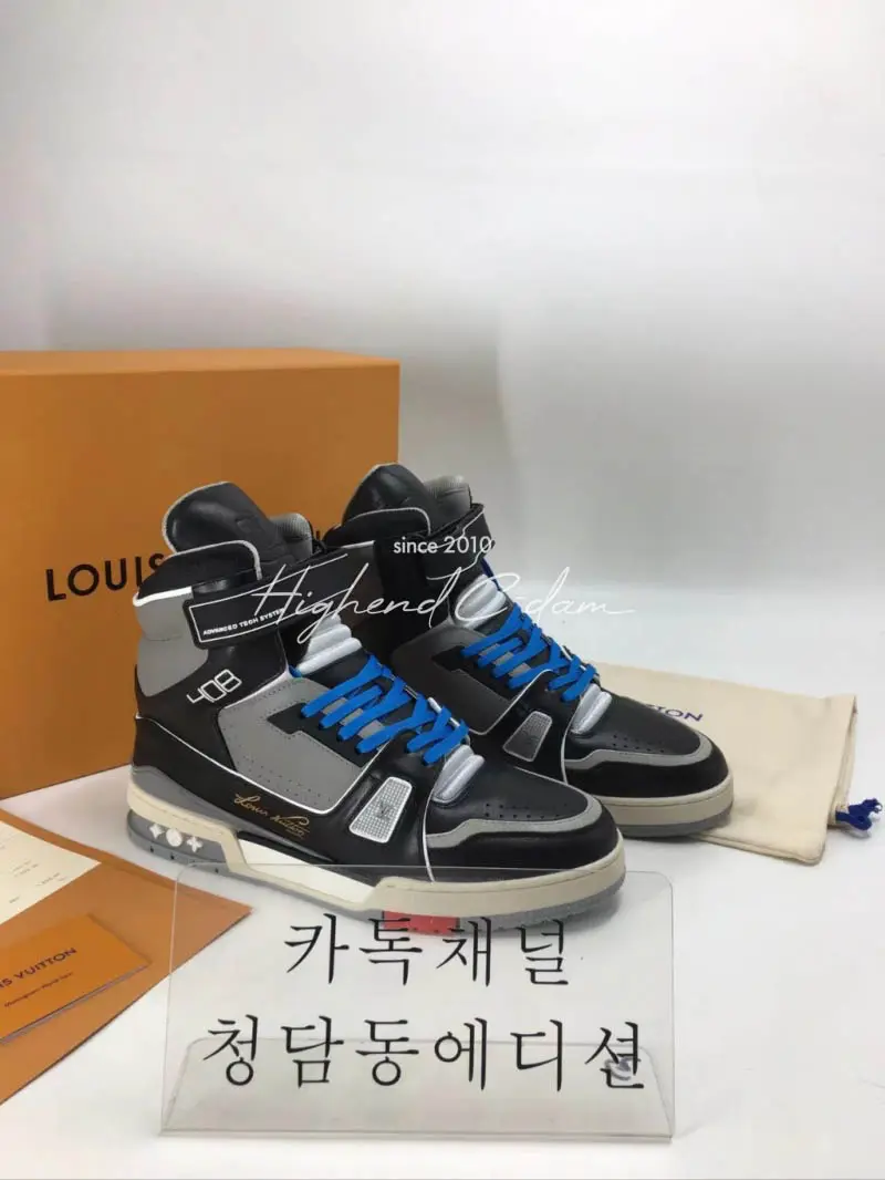 루이비통 lv 트레이너 스니커즈 하이 (남녀공용)