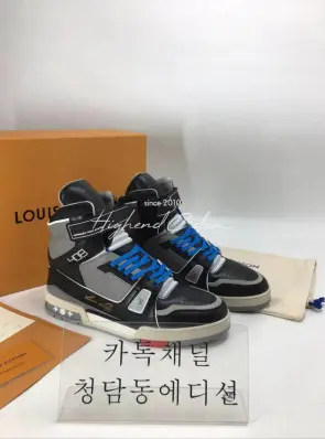 루이비통 lv 트레이너 스니커즈 하이 (남녀공용)