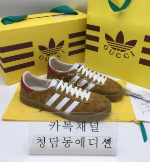 구찌 X 아디다스 가젤 스니커즈 (남녀공용)