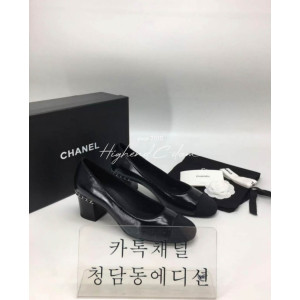샤넬 체인 펌프스