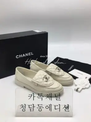 샤넬 퀄팅 단화