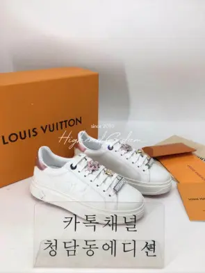 루이비통 lv 타임아웃 스니커즈