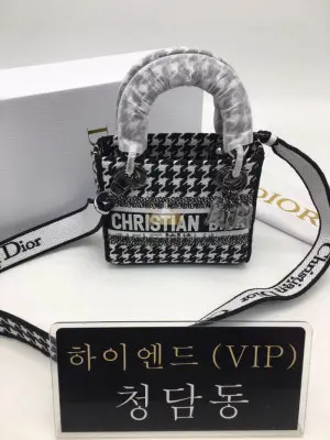 디올 레이디 D-Lite 미니 백