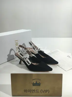 디올 j'a dior 슬링백 미들 힐 (내부각인 버전)