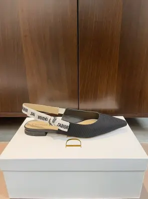 디올 j'a dior 슬링백 플랫 (내부각인 버전)