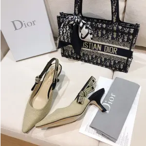 디올 j'a dior 슬링백 미들 힐 (내부각인 버전)