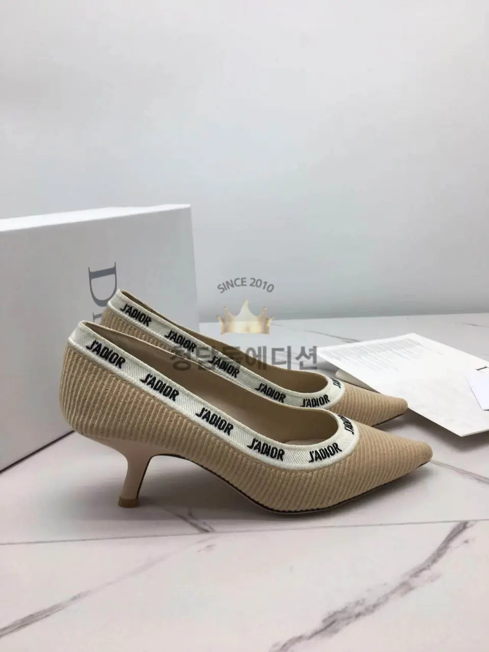 디올 j'a dior 펌프스 미들 힐