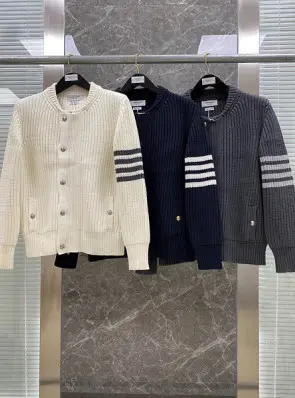 [JN공장] 톰브라운 니트 집업 (3color) (남성용)