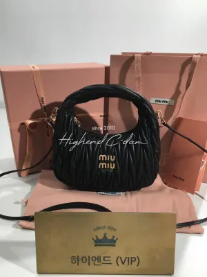 미우미우 MIU MIU 완더 마테라쎄 호보백 스몰