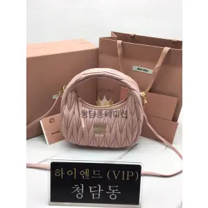 미우미우 MIU MIU 완더 마테라쎄 호보백 스몰