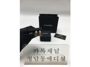 샤넬 하트 이어링