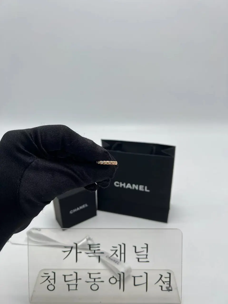 샤넬 코코크러쉬 반지 (풀보석 / 민무늬)