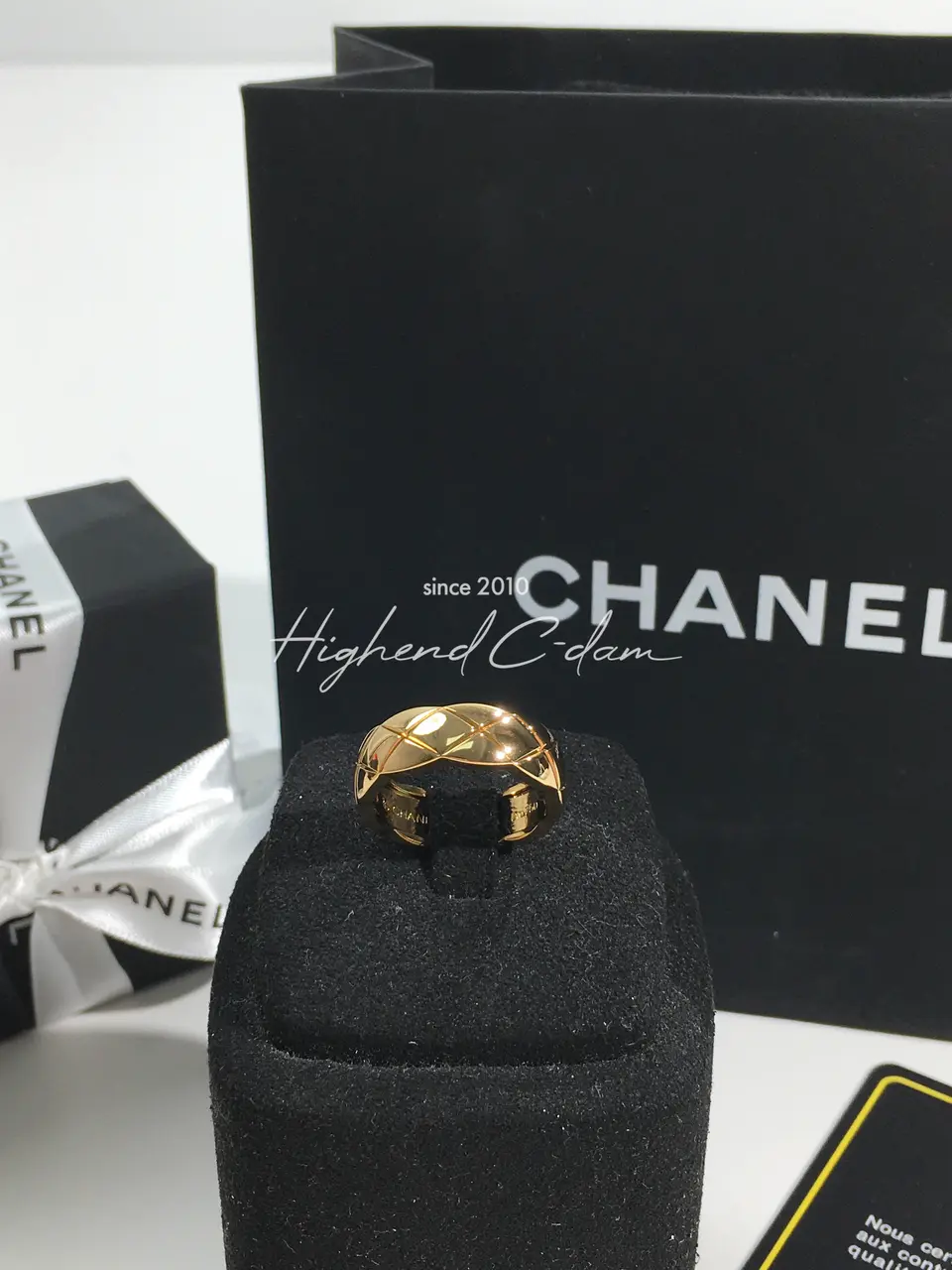 샤넬 chanel 코코 크러쉬 반지 (스몰사이즈) (3COLOR)