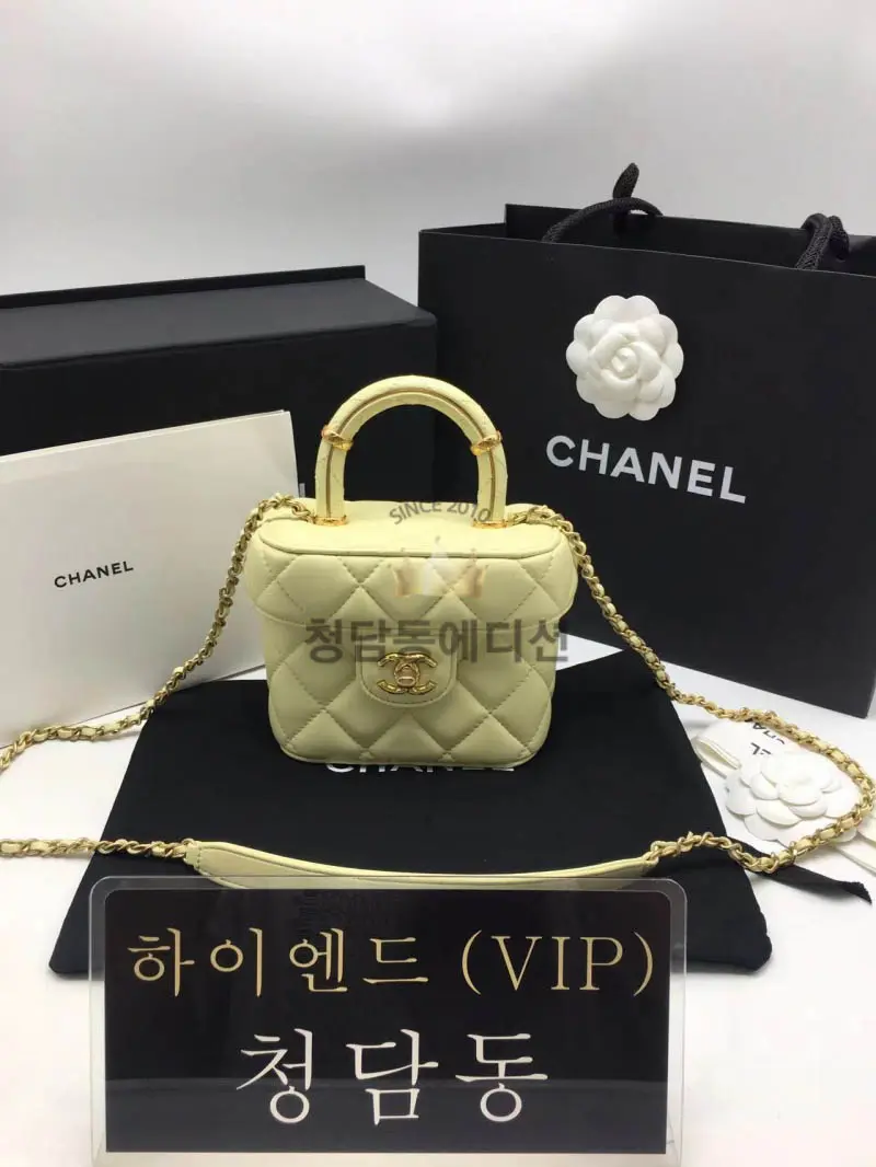 샤넬 23SS 스몰 코스메틱 케이스 AS3973