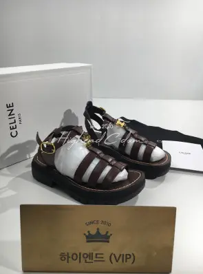 셀린느 23ss celine 클레아 트리오페 글레디에이터 샌들