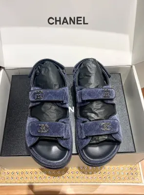 샤넬 23ss chanel 벨크로 샌들 (upgrade ver.)