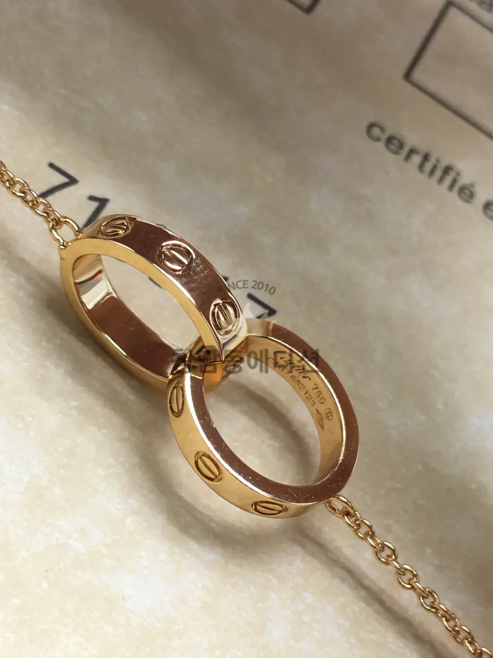 까르띠에 cartier 러브 목걸이 (3COLOR)
