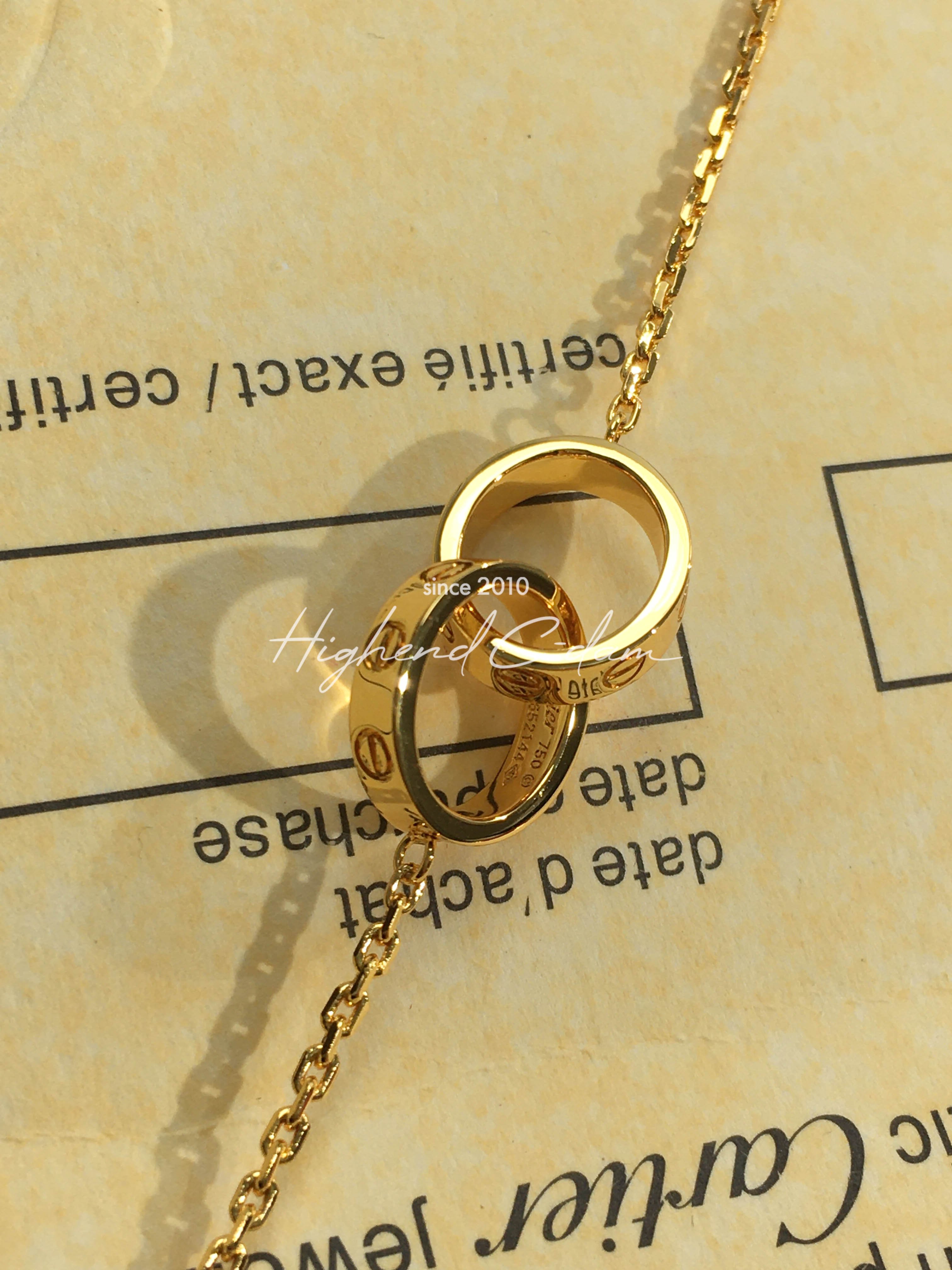 까르띠에 cartier 러브 목걸이 (3COLOR)