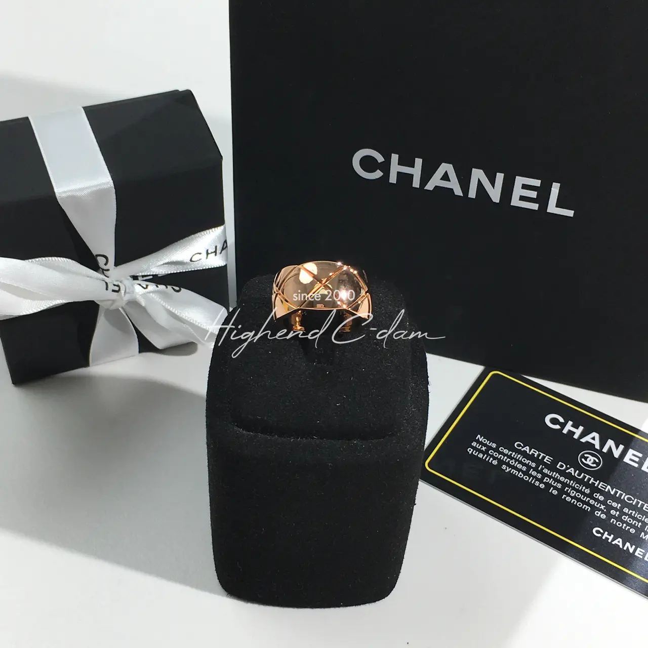 샤넬 chanel 코코 크러쉬 반지 (3COLOR)