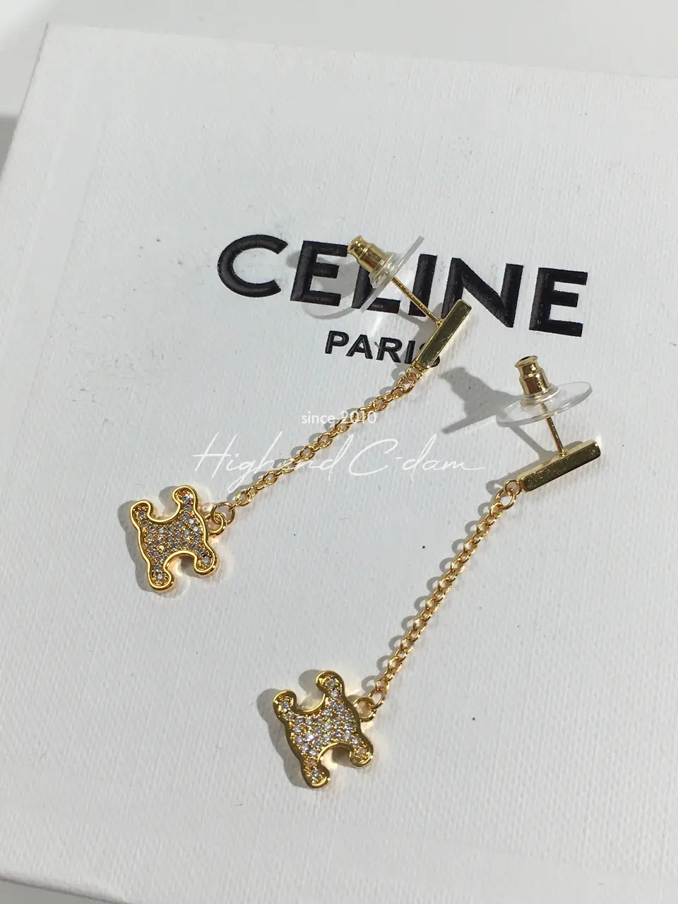 셀린느 celine 트리오페 귀걸이