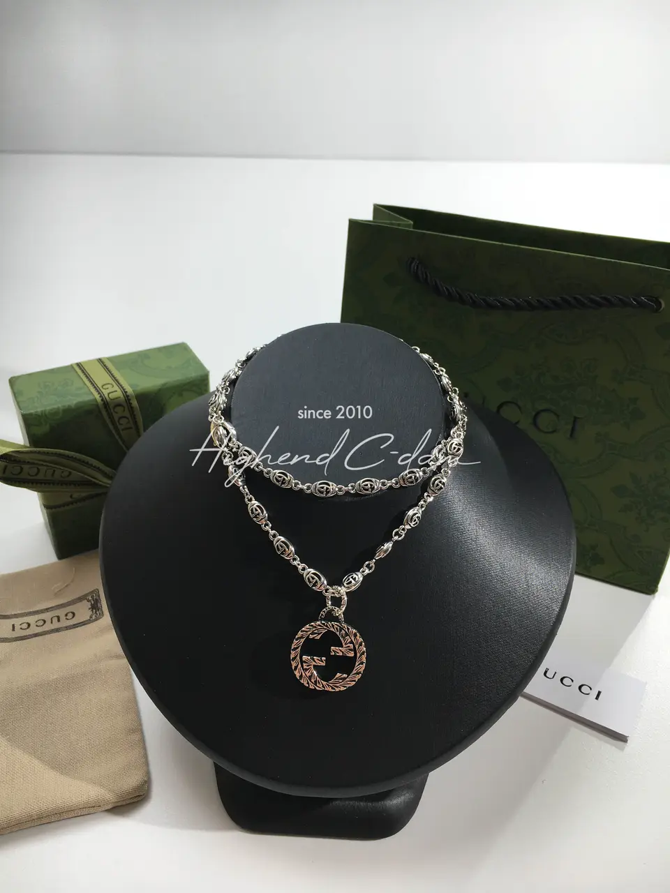 구찌 gucci 앵거 포레스트 목걸이