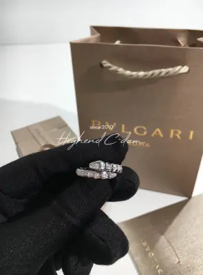 불가리 bvlgari 스네이크 다이아 반지