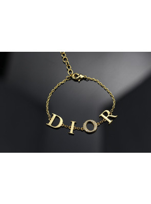 디올 dior 레터링 브레이슬릿