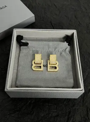 발렌시아가 balenciaga hourgalss 귀걸이