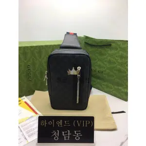 구찌 웹 스트라이프 슬링백 478325