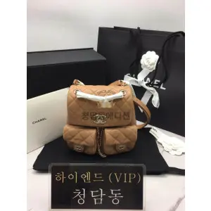 샤넬 22P 듀마 백팩 투포켓 미디움 카프스킨 캐비어 (하이엔드급)