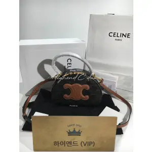 셀린느 CELINE 하프문 케이스 백