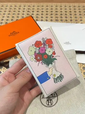 에르메스 칼비 듀오 카드지갑