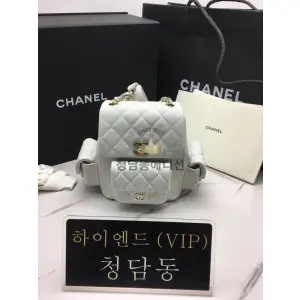 샤넬 23K 듀마 백팩 쓰리포켓 스몰 카프스킨 캐비어 (하이엔드급)
