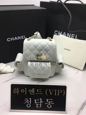 샤넬 23K 듀마 백팩 쓰리포켓 스몰 카프스킨 캐비어 (하이엔드급)