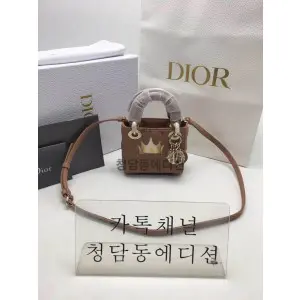 디올 램스킨 레이디백 마이크로