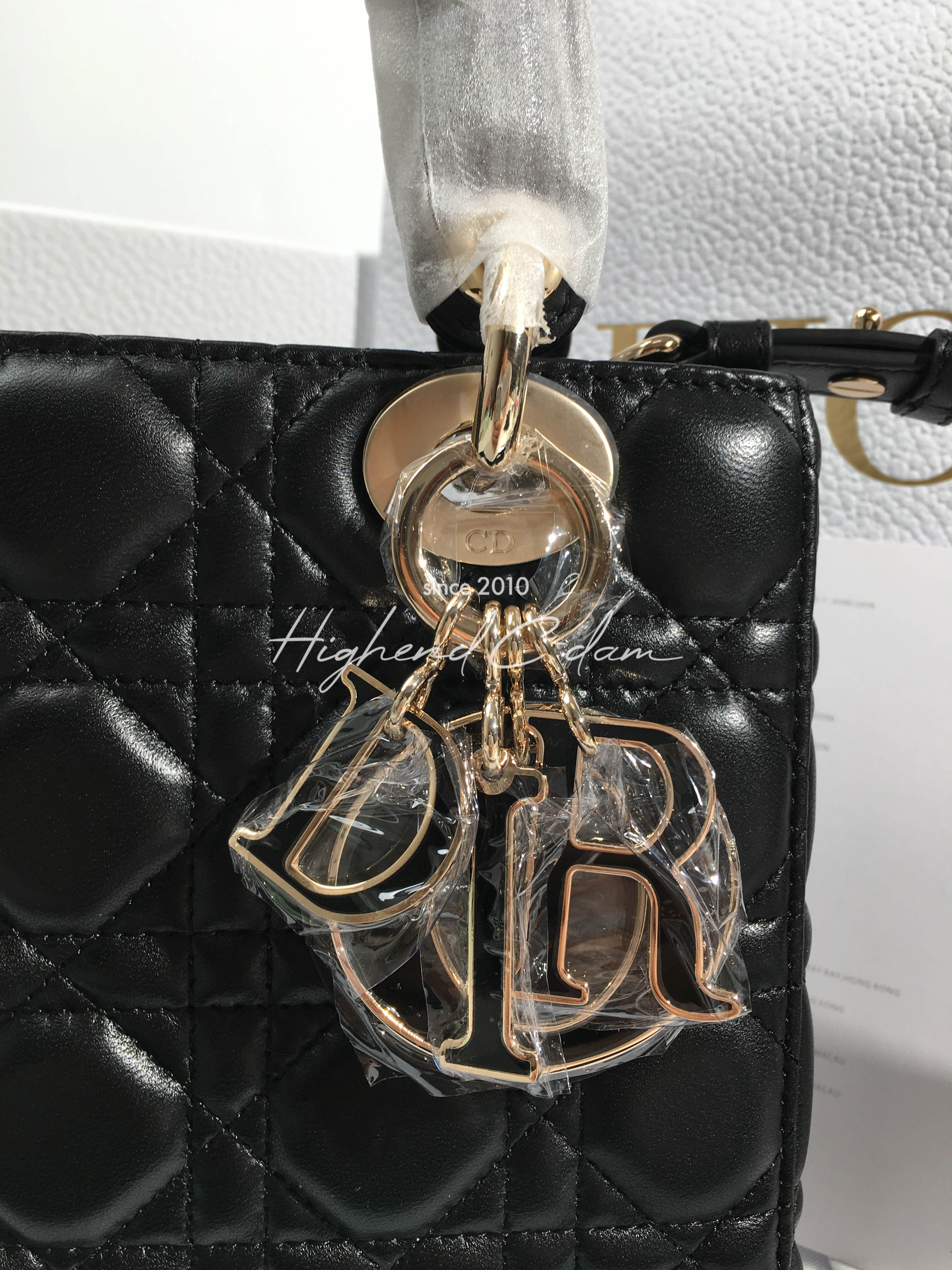 디올 램스킨 레이디백 MY ABC